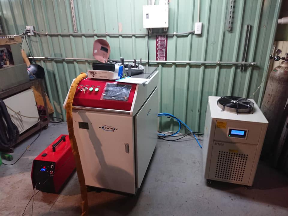 手持式雷射焊接機 | 雷射鈑金廠安裝交機-億權科技 2