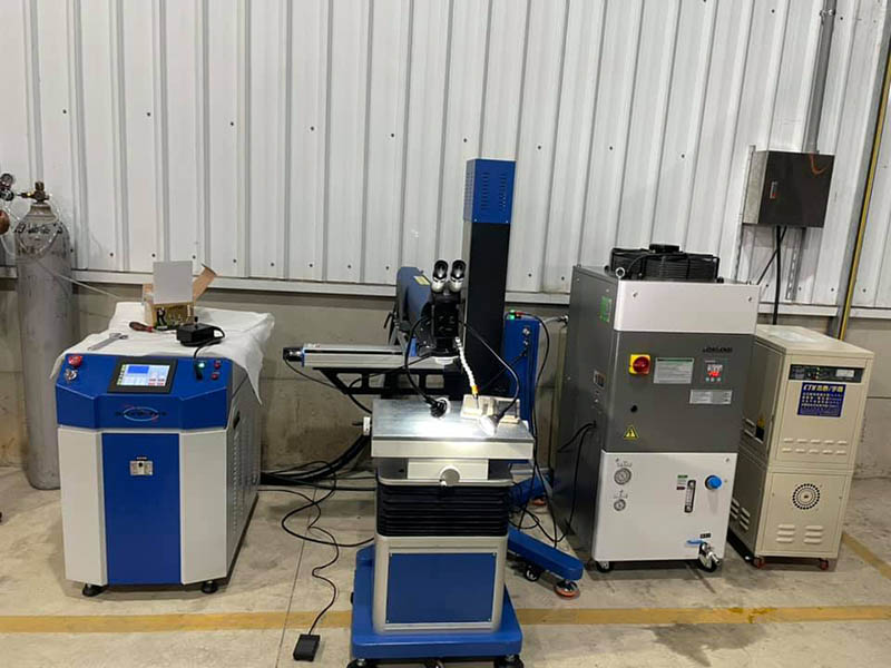 雷射焊接機 安裝及教育訓練完成 | 億權科技 1