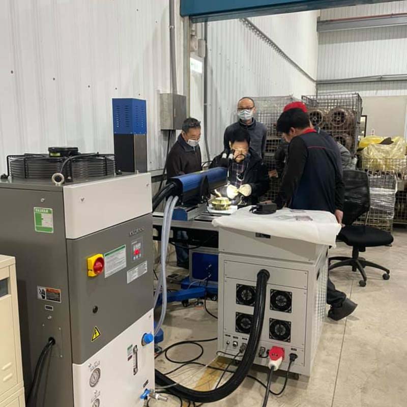 雷射焊接機 安裝及教育訓練完成 | 億權科技 2