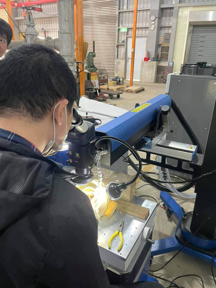 雷射焊接機 安裝及教育訓練完成 | 億權科技 4