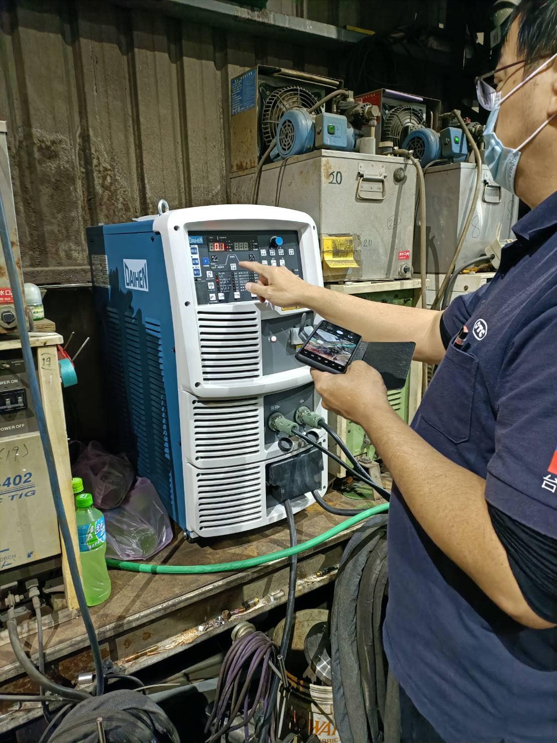 焊接機安裝 WELBEE P500L - 2