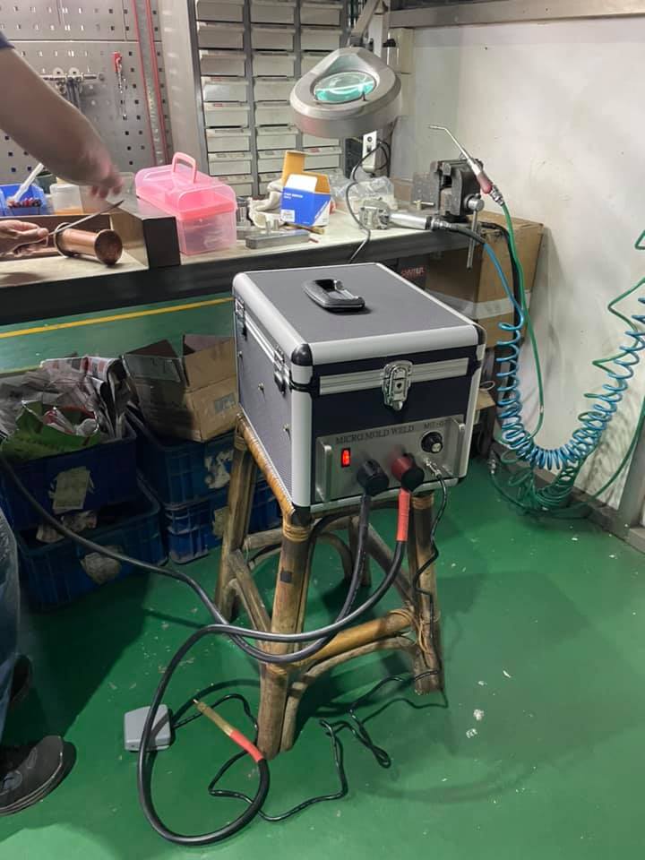 冷焊機 | 沖壓模具廠實例，模具設備冷焊機焊補-億權科技 2